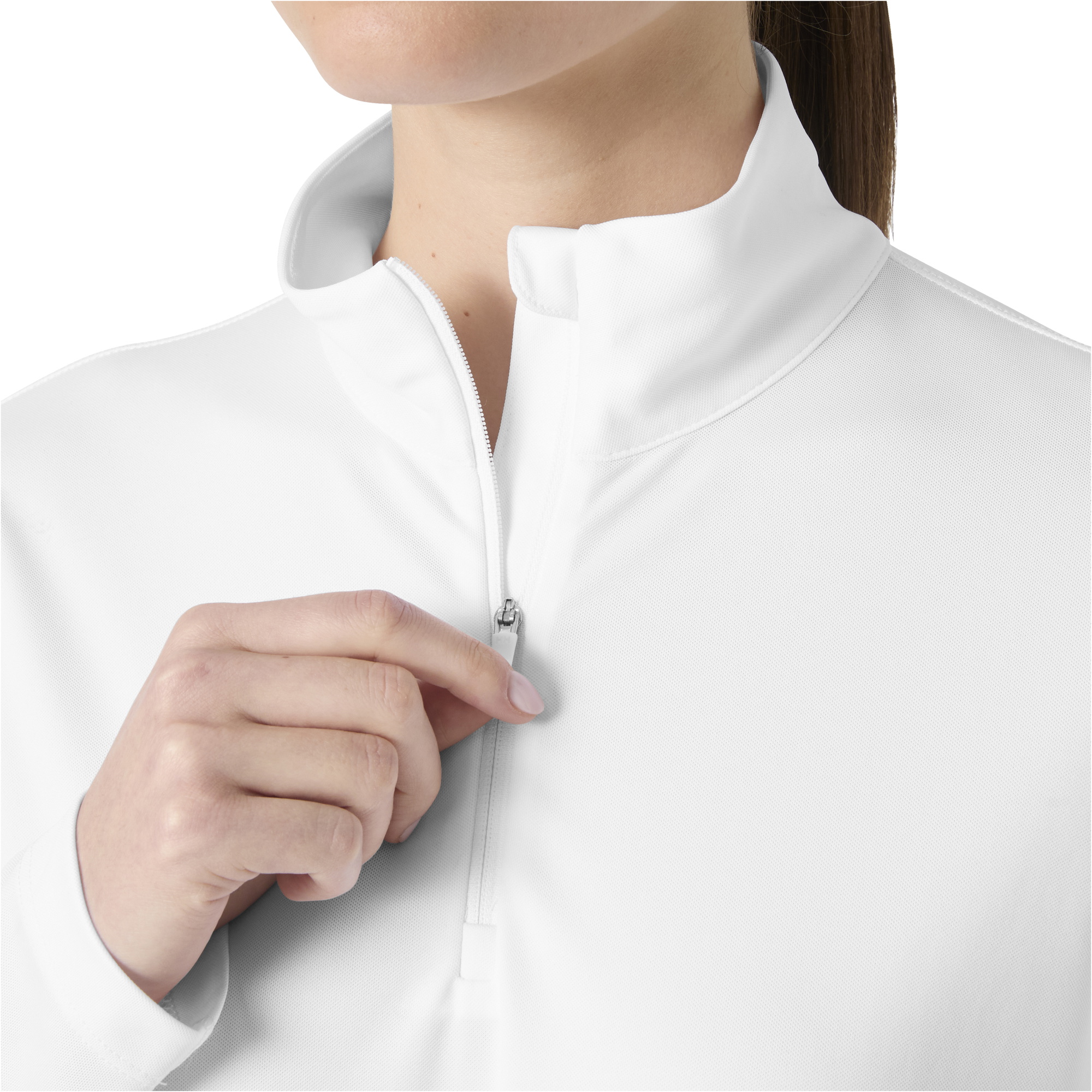 2026 Helly Hansen Womens Tech 1/2 Zip 49562 - White